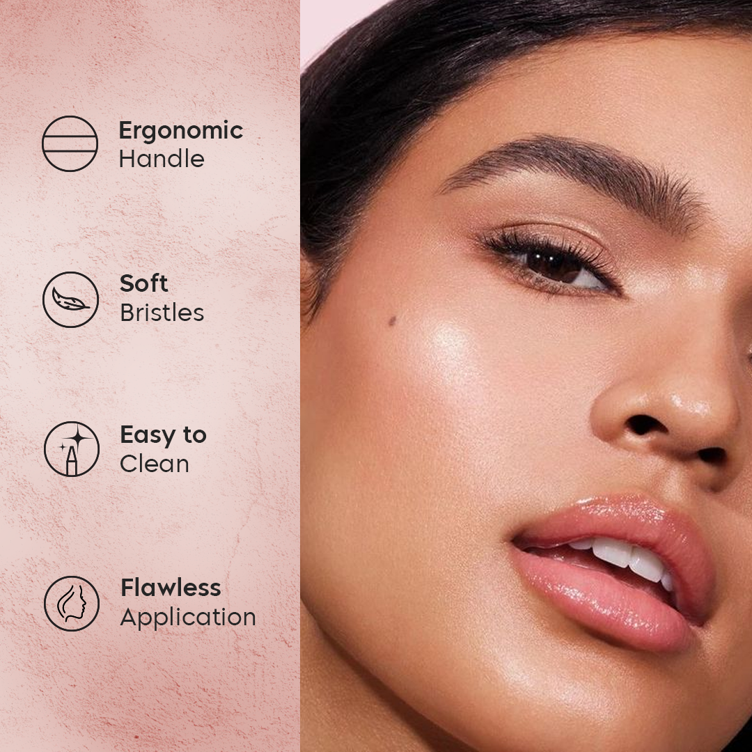 5 in 1 Makeup Brushes Set with Mirror (Buy 1 Get 6 Gifts Free)