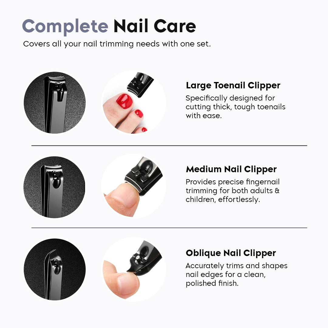 3 in 1 Multi-Purpose Nail Clipper Set