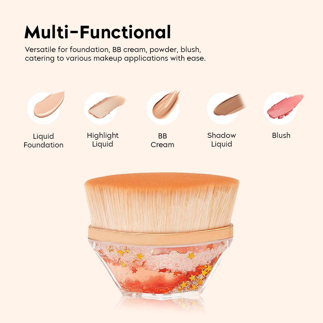 Crystal Foundation Brush (Buy 1 Get 1 Free)