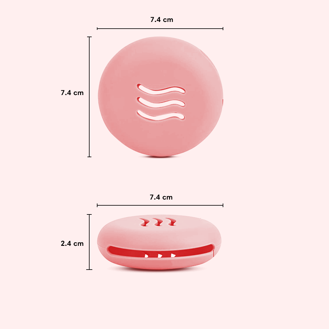 Portable Powder Puff Case