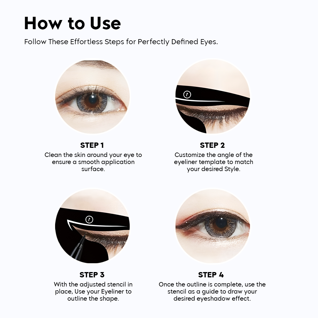 Cat Shape Eye Makeup Tool