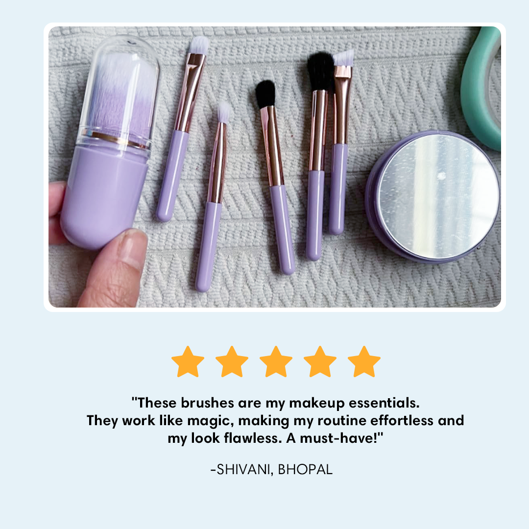 Mini Complete Function Cosmetic Brushes Kit