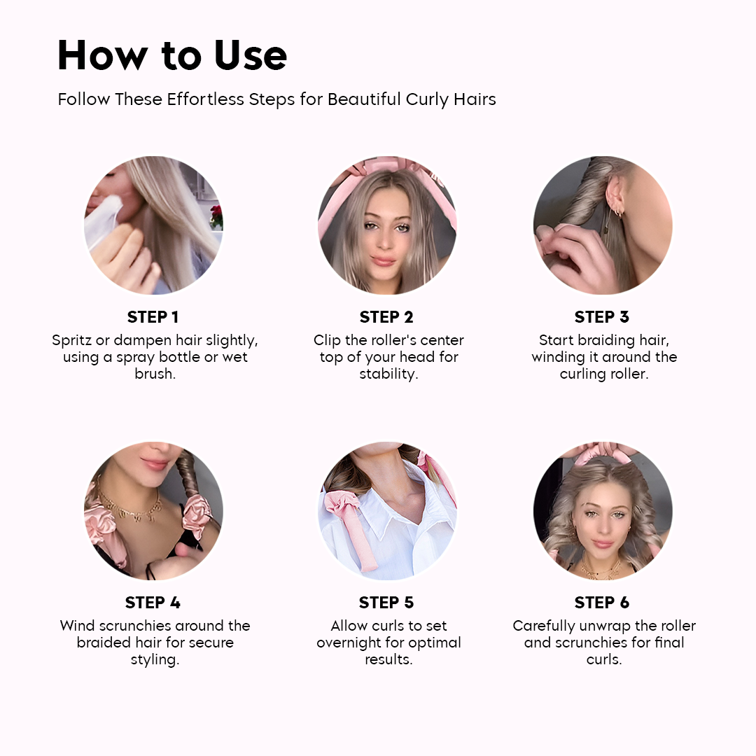 Heatless Hair Curler (Buy 1 Get 1 Free)