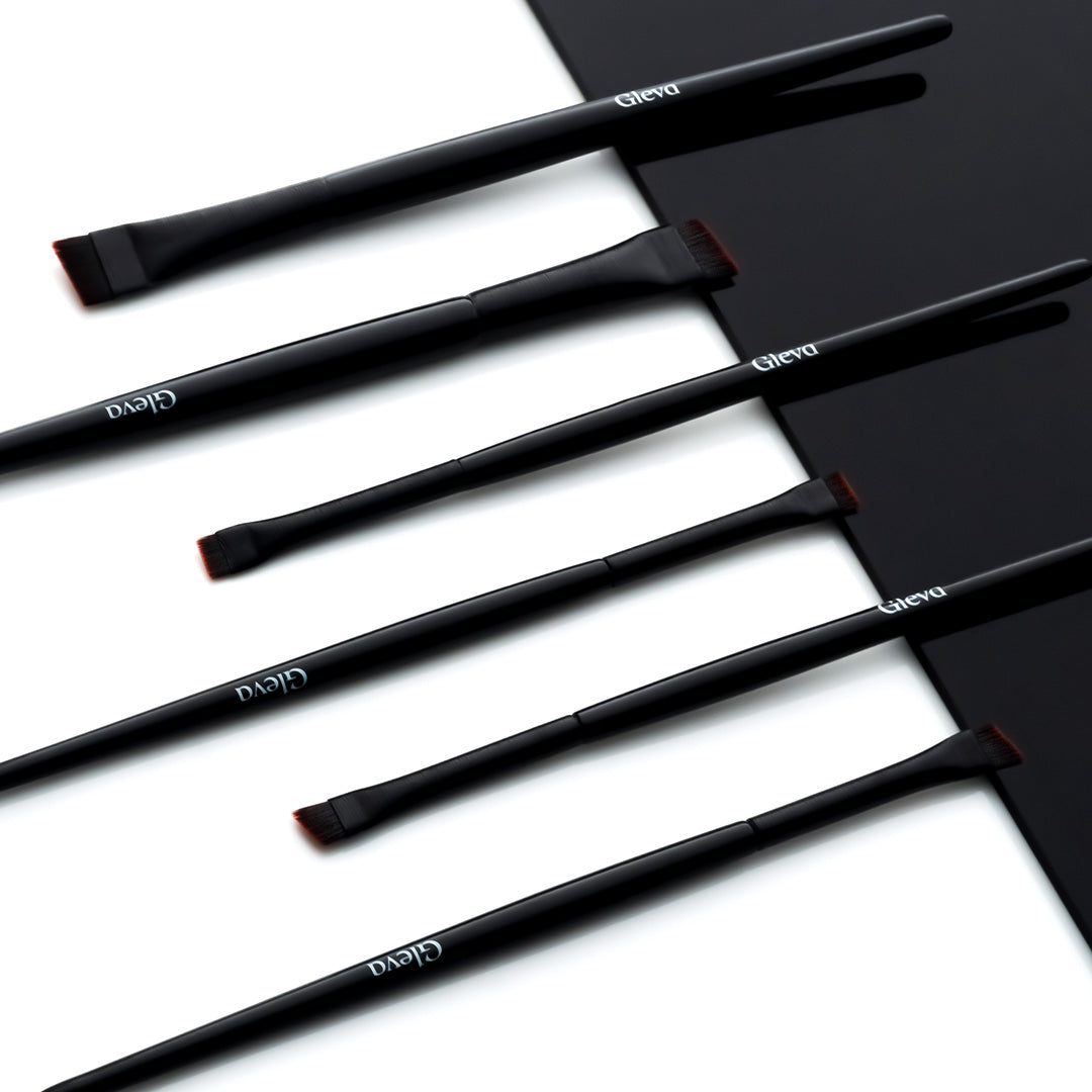 Angled Eyeliner and Brow Brushes Set