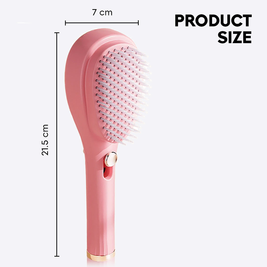 Self Cleaning Hair Brush (Buy 1 Get 1 Free)
