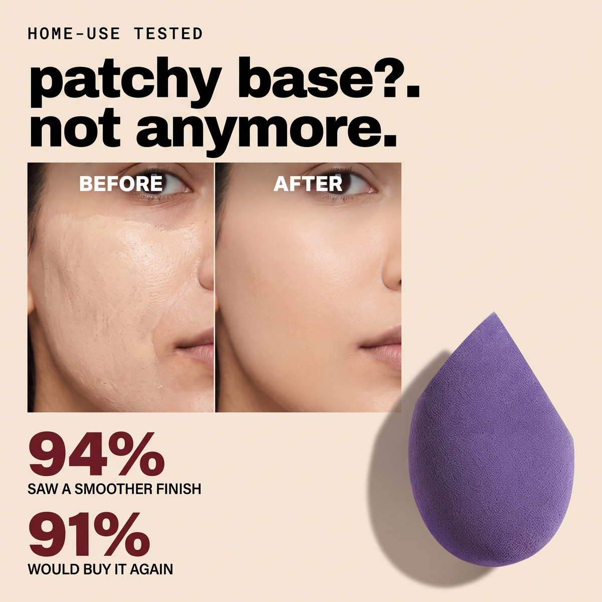 Beauty Blender with Stand