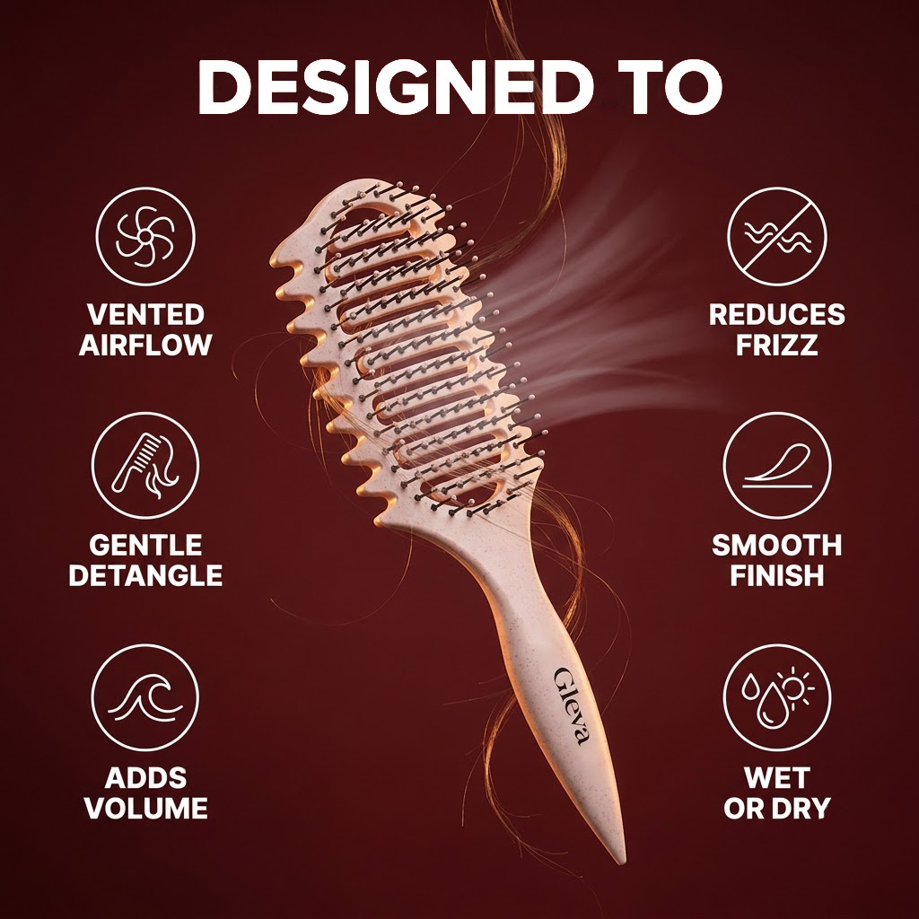 Vented Curl Defining Hair Brush