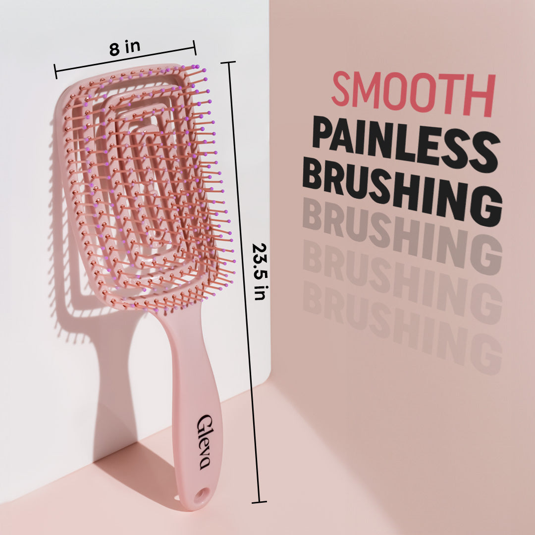 Curved Vented Hair Brush