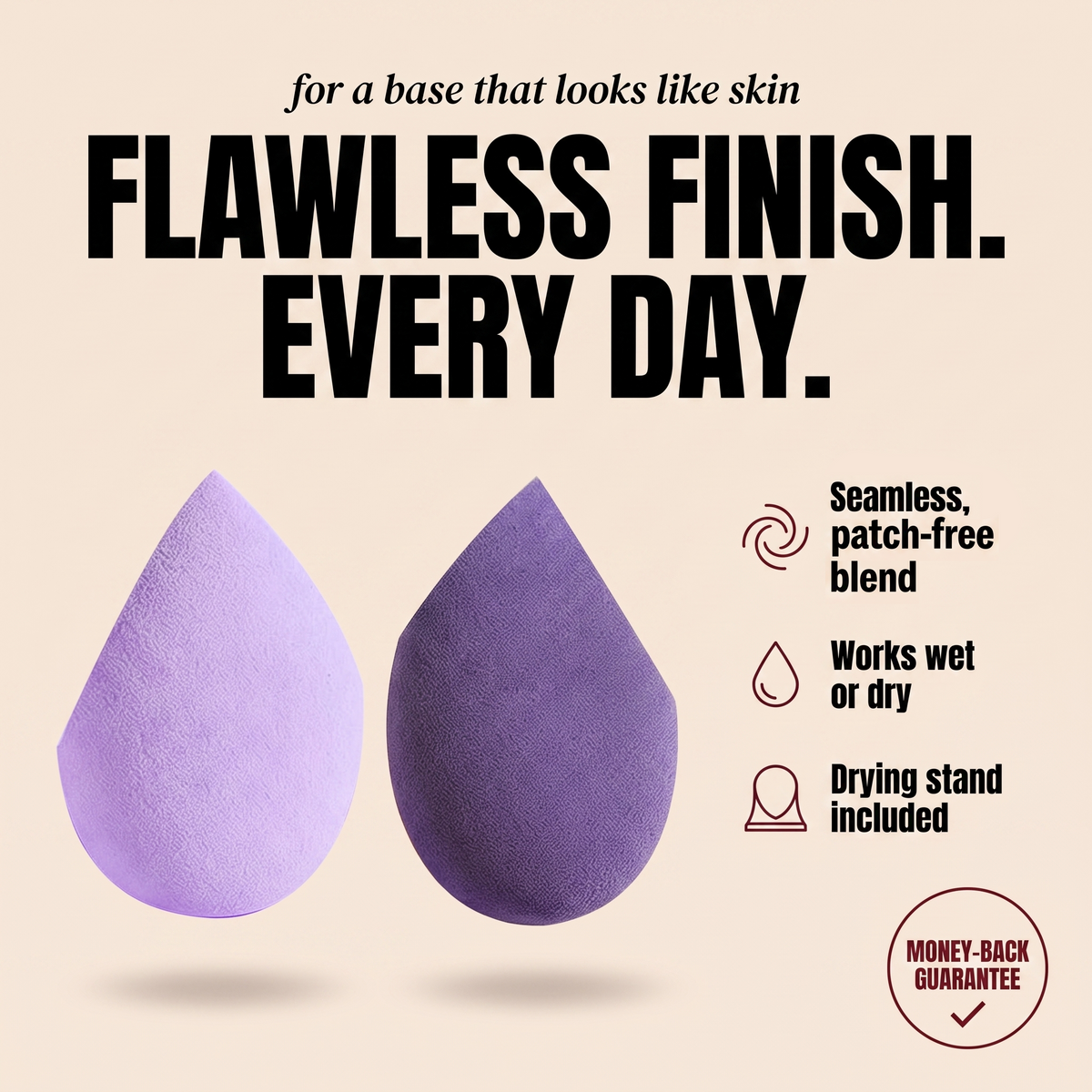 Beauty Blender with Stand