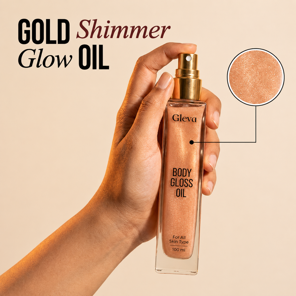 Gleva Body Gloss Oil