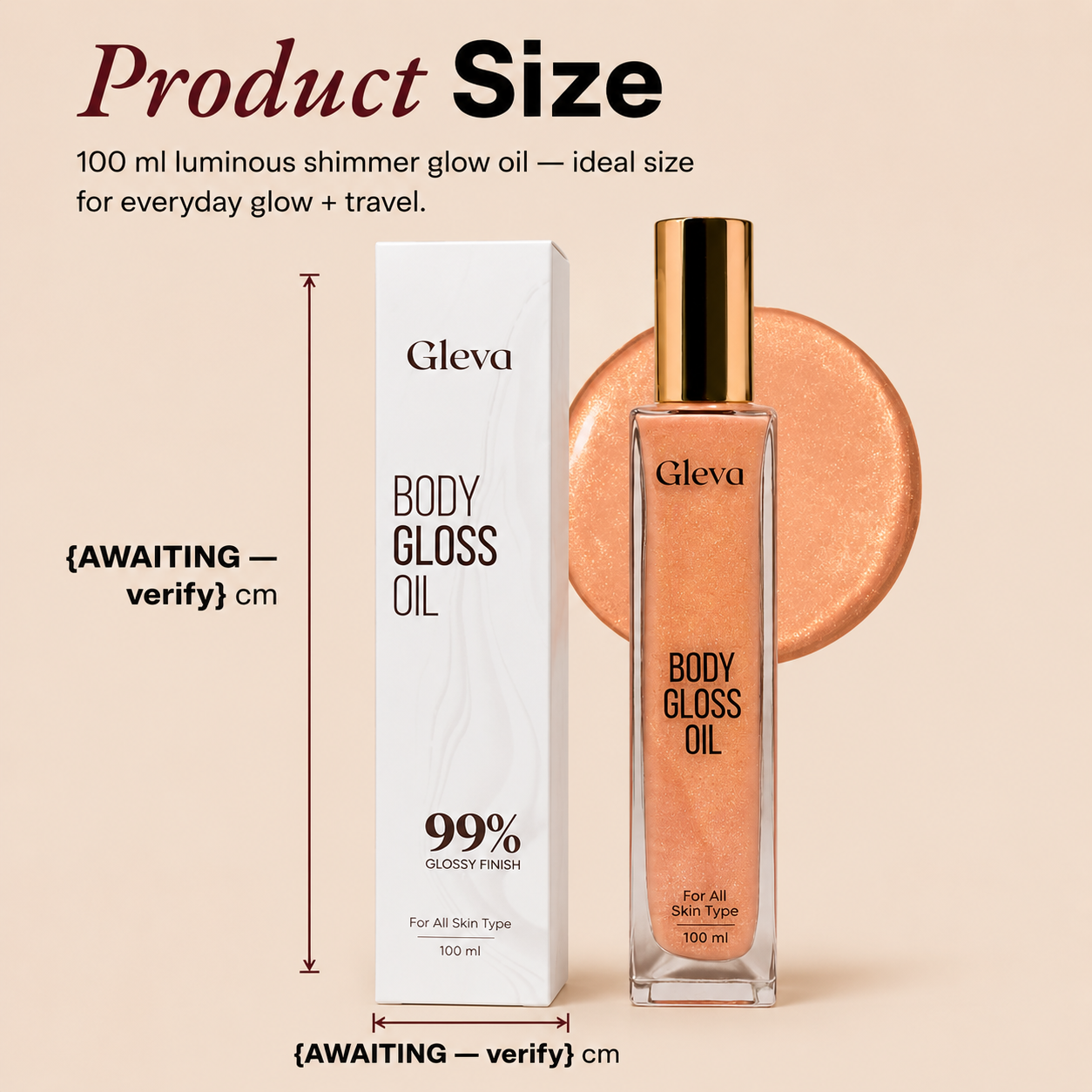 Gleva Body Gloss Oil