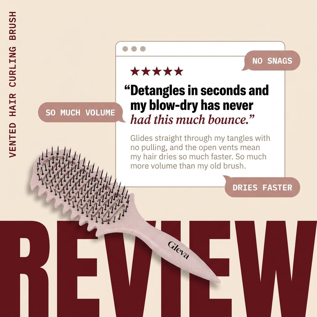 Vented Curl Defining Hair Brush
