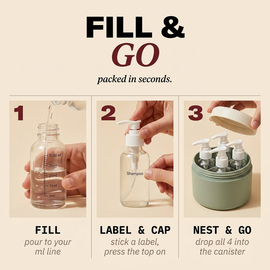 4 in 1 Travel Kit