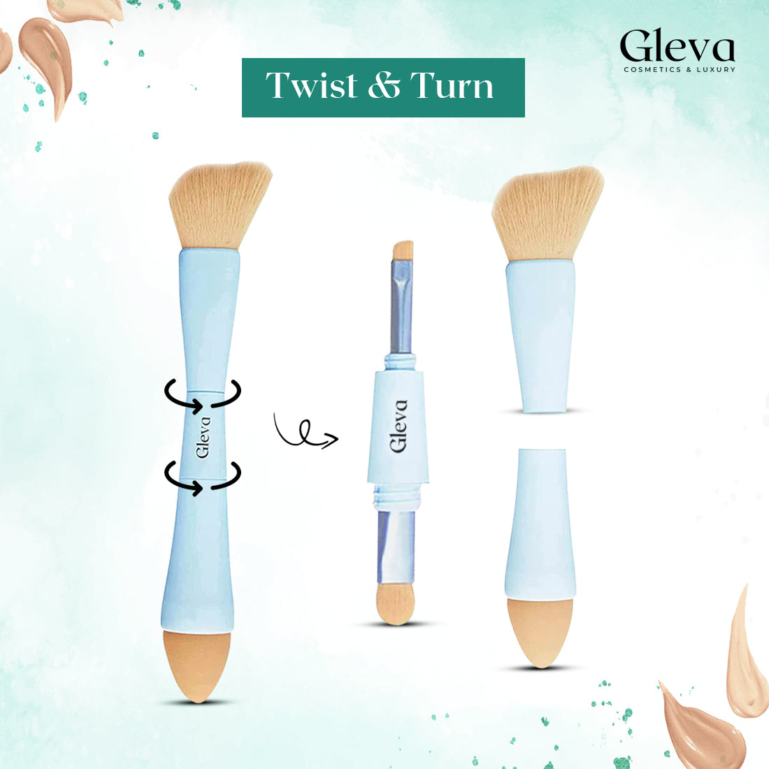 4 in 1 Multi-Tasker Brush