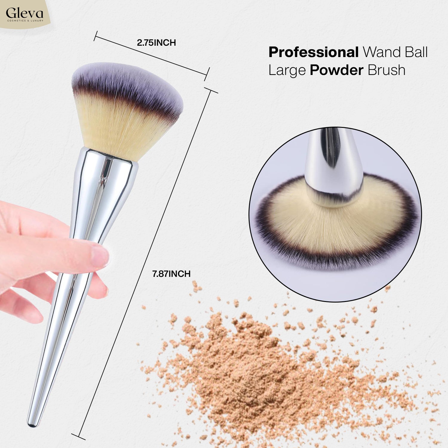 LuxeFluff Foundation Brush