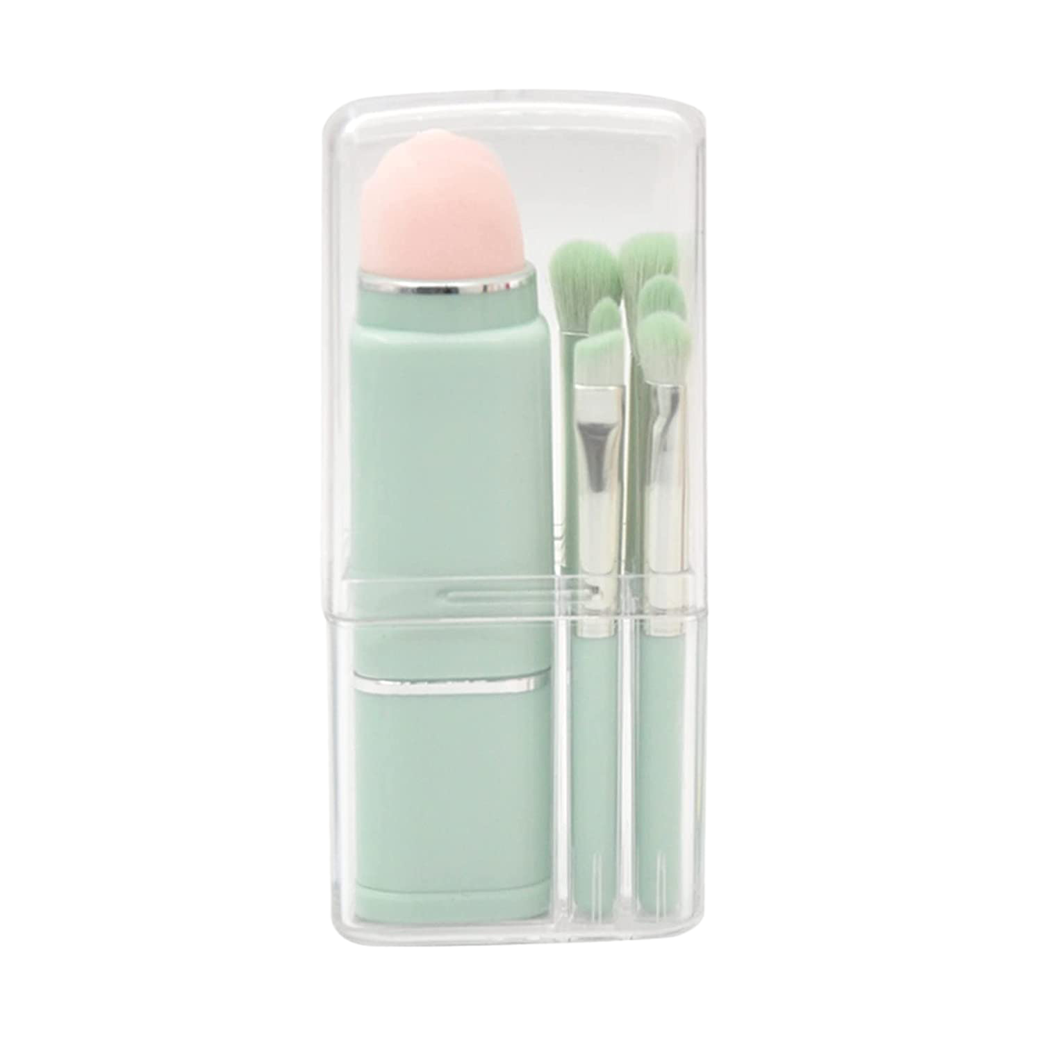 Plastic Box Make up Brush Set