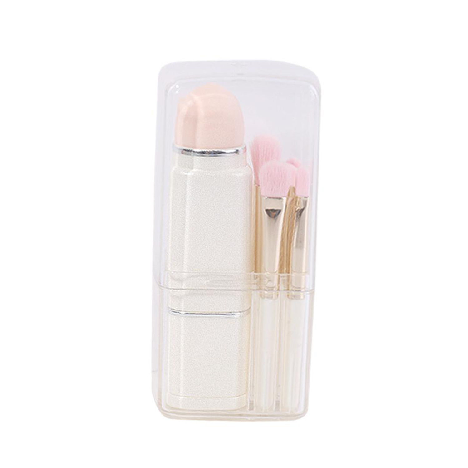 Plastic Box Make up Brush Set