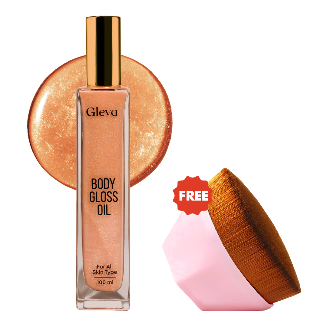 Gleva Body Gloss Oil (Get Brush Free)