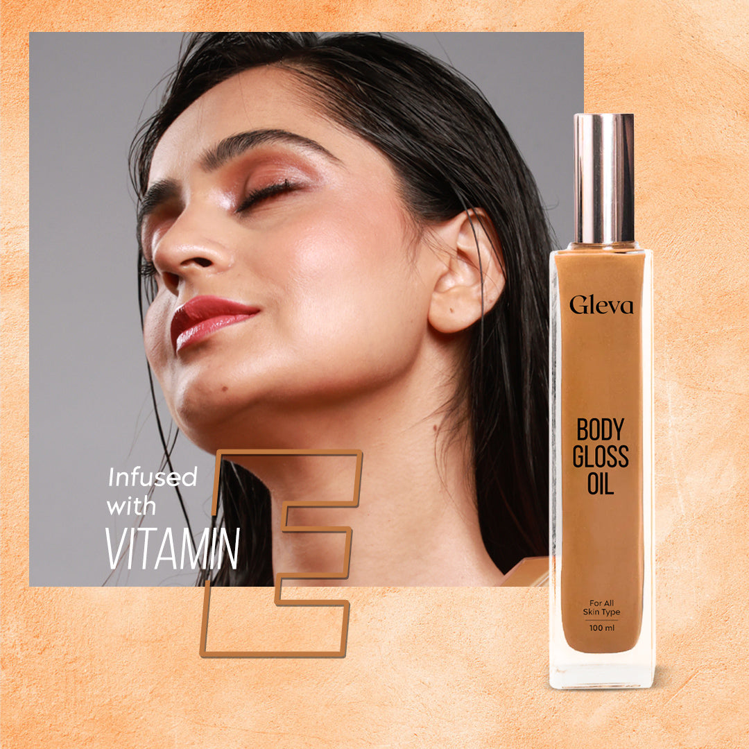 Gleva Body Gloss Oil (Get Brush Free)