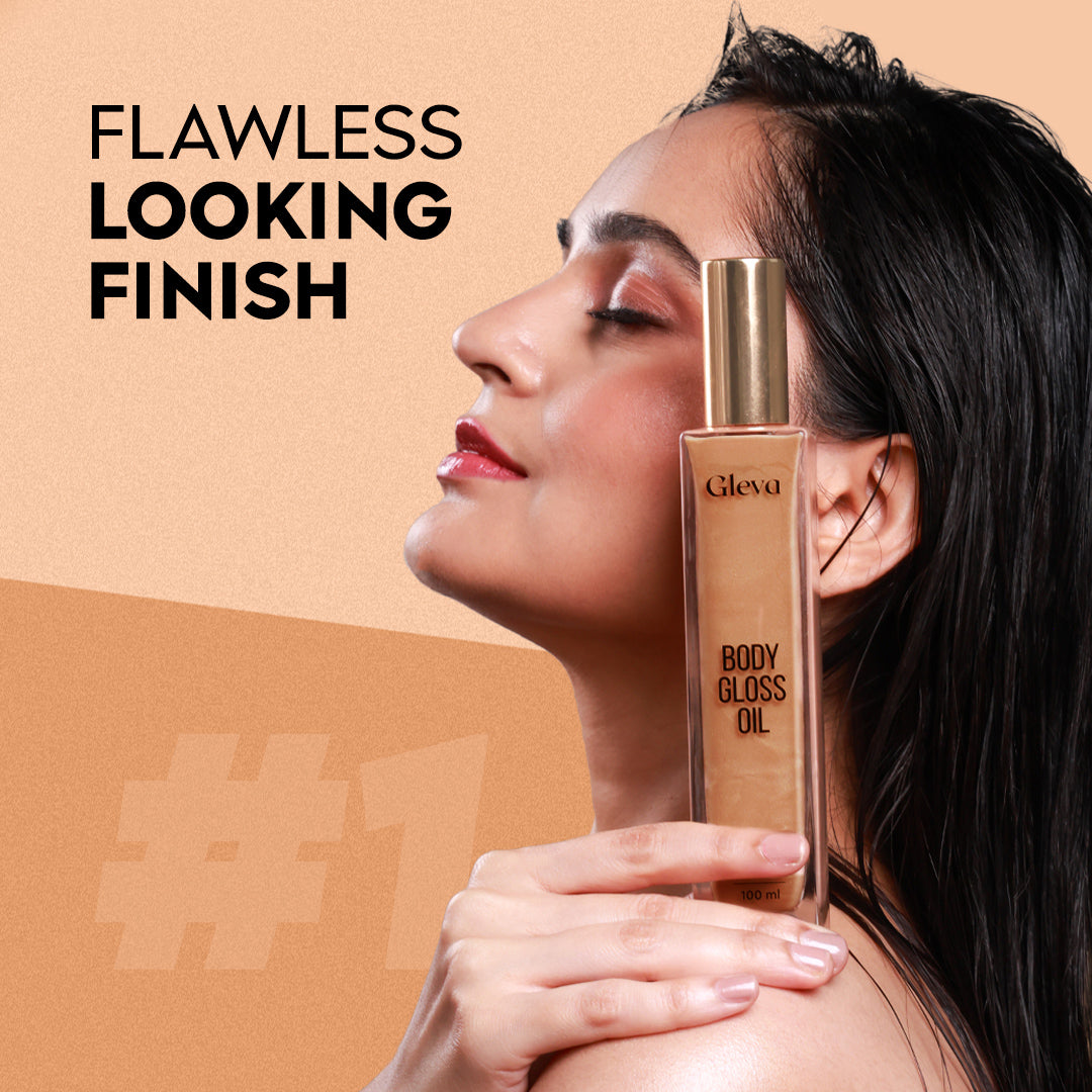 Gleva Body Gloss Oil (Get Brush Free)