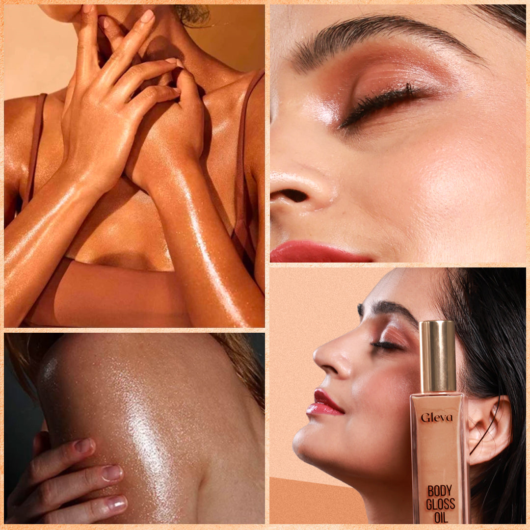 Gleva Body Gloss Oil (Get Brush Free)