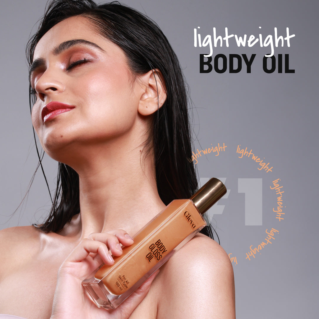 Gleva Body Gloss Oil (Get Brush Free)