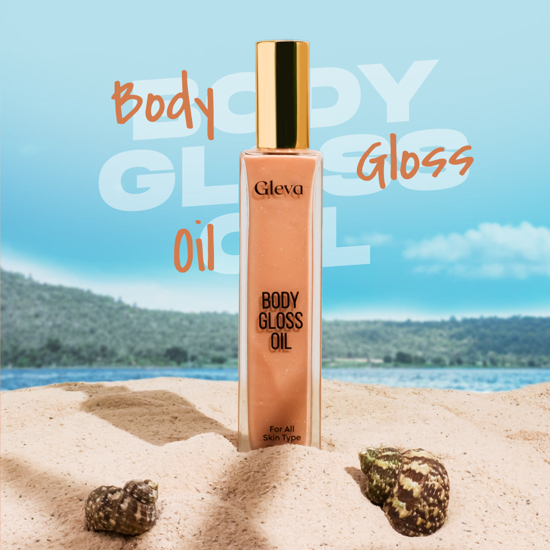 Gleva Body Gloss Oil (Get Brush Free)