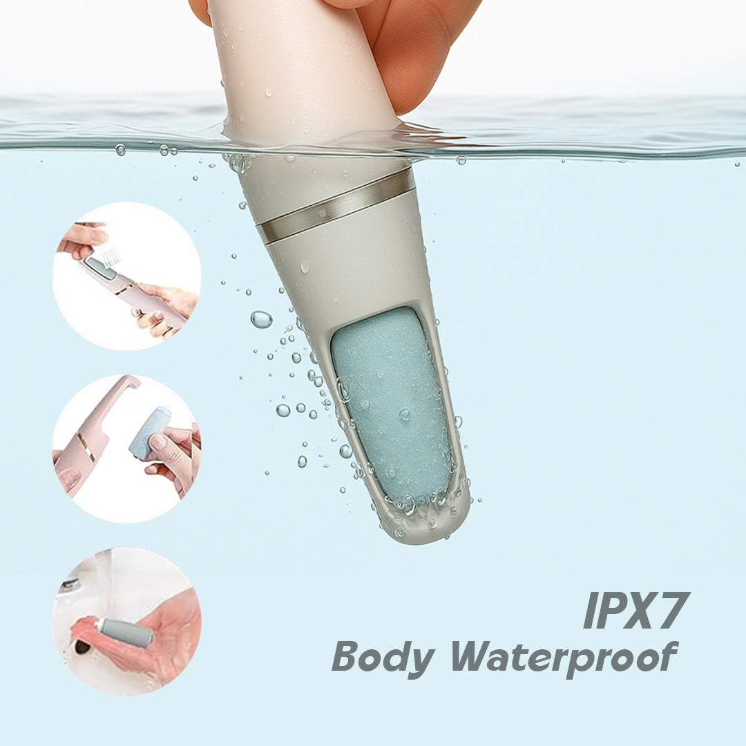 Professional Foot Cleaner for Dead Skin - Callus Remover + Free Moisturizing Foot Socks
