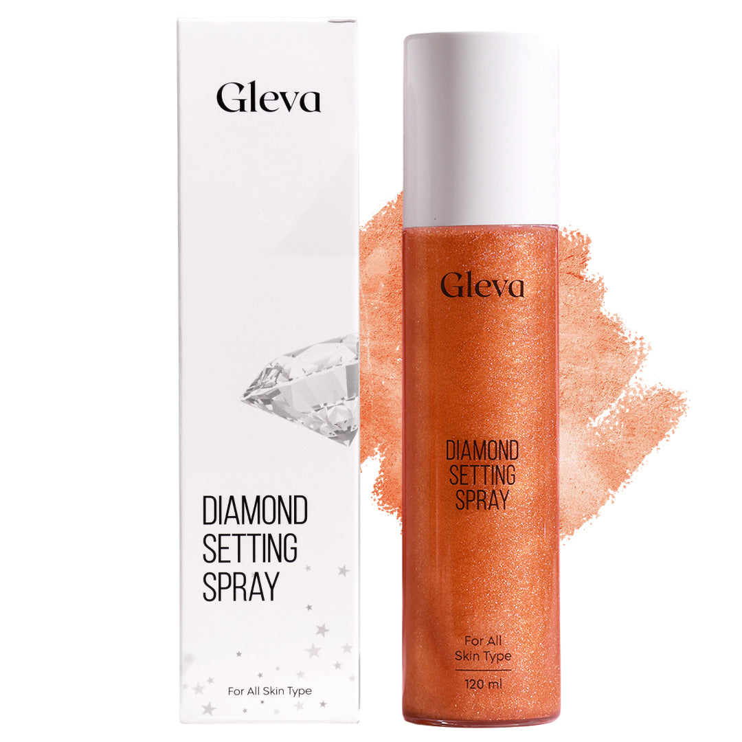 Combo Of Diamond Setting Spray+Waterproof Liquid Eyeliner
