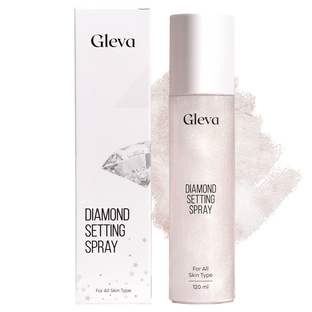 Combo Of Diamond Setting Spray+Waterproof Liquid Eyeliner