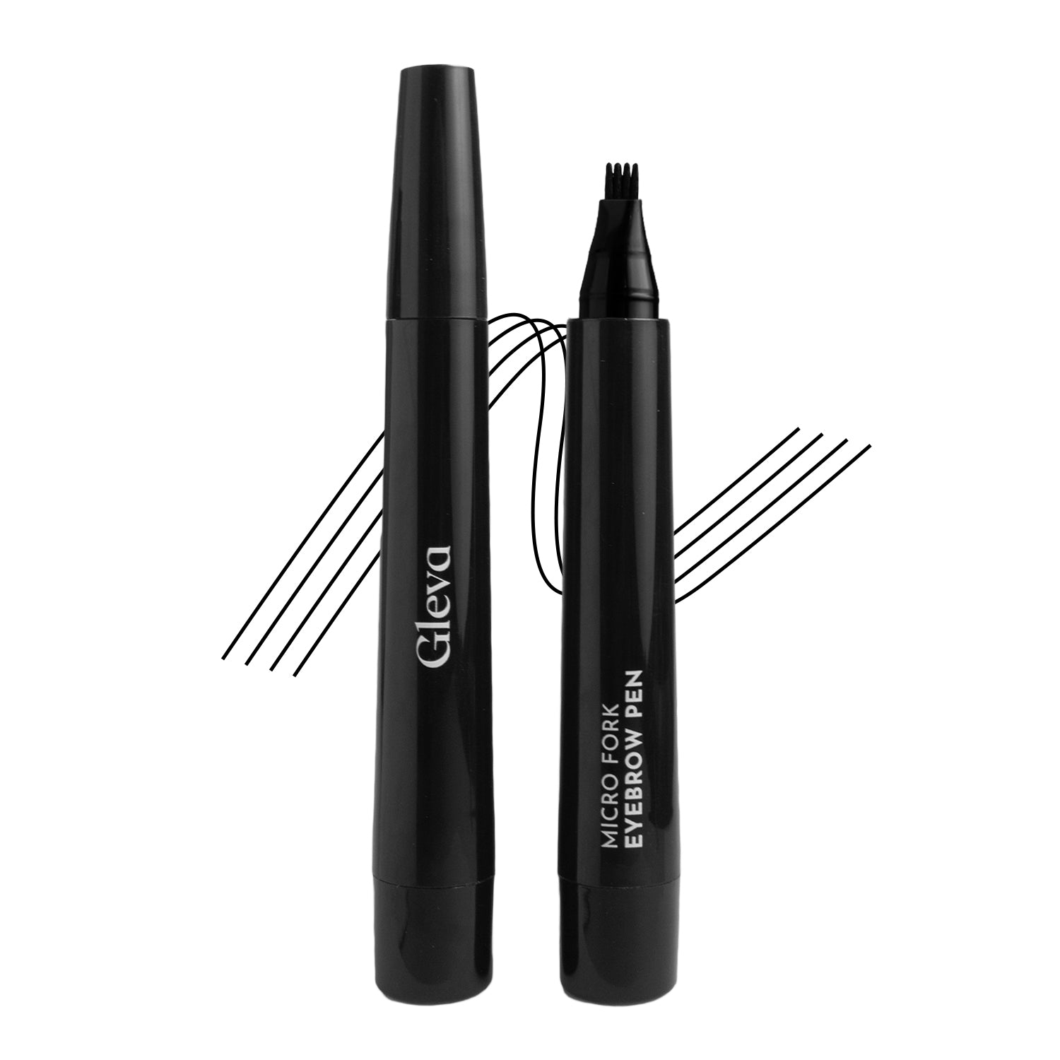 Micro Fork Eyebrow Pen + Free (Compact Gel Eyeliner)