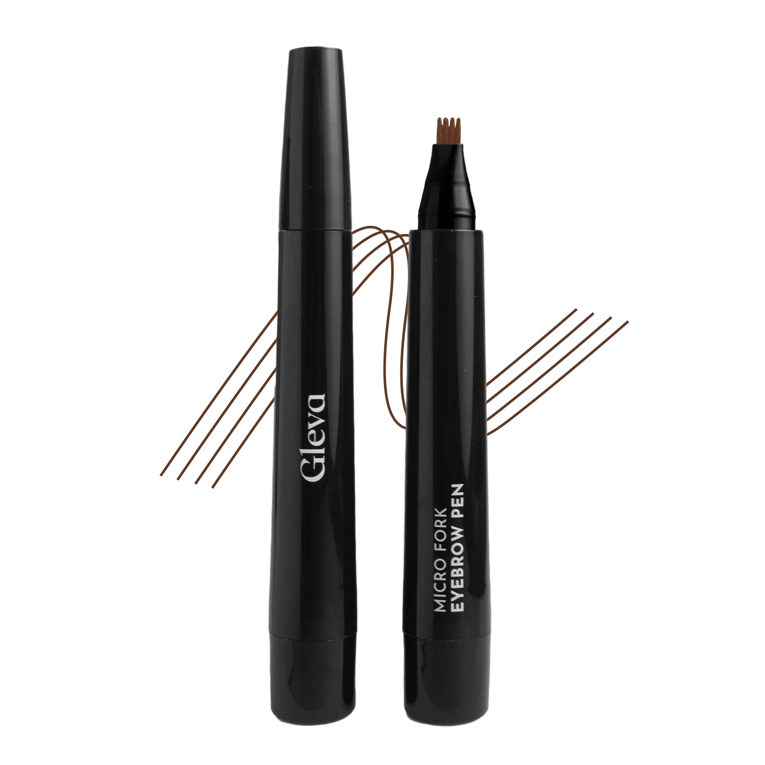 Micro Fork Eyebrow Pen + Free (Compact Gel Eyeliner)