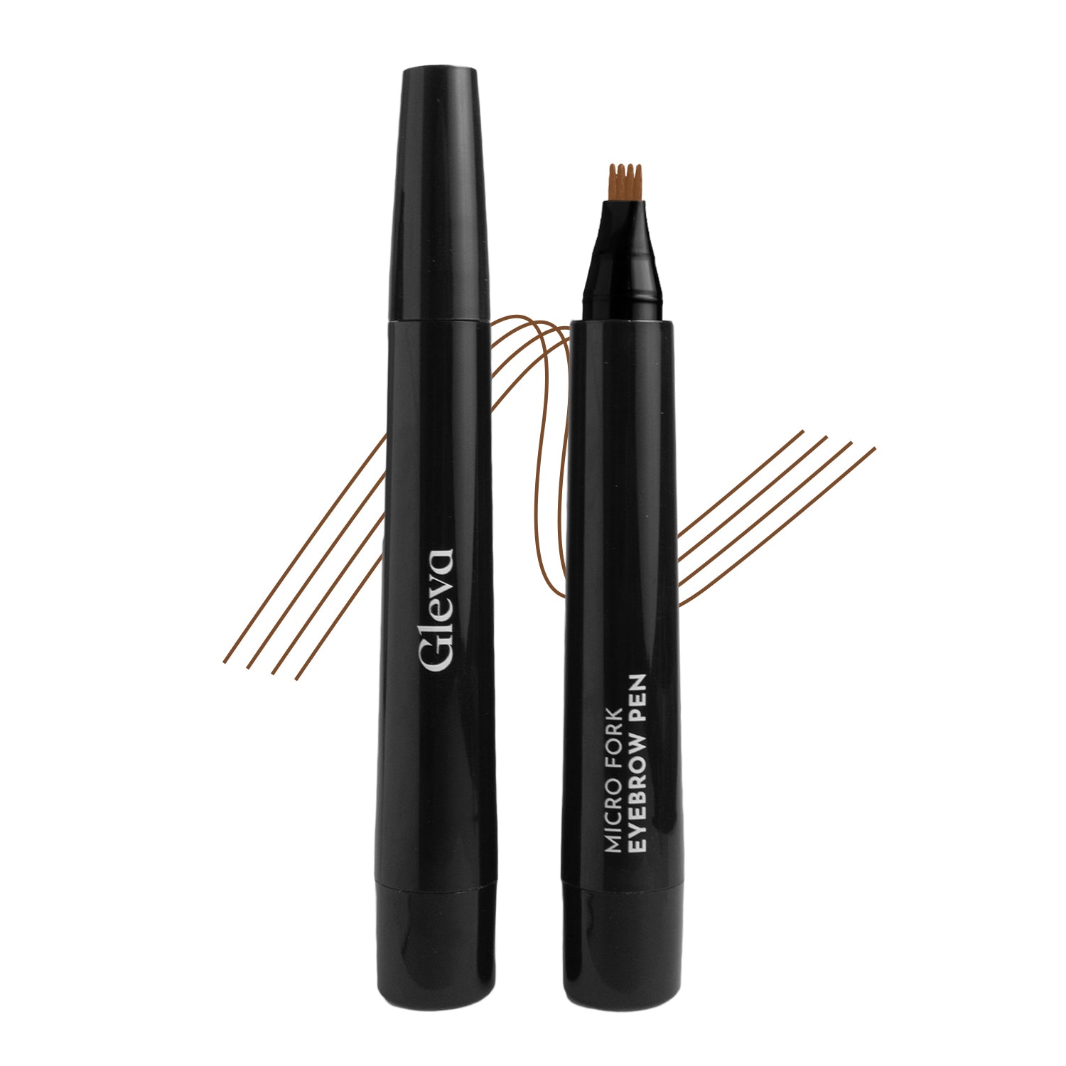 Micro Fork Eyebrow Pen + Free (Compact Gel Eyeliner)