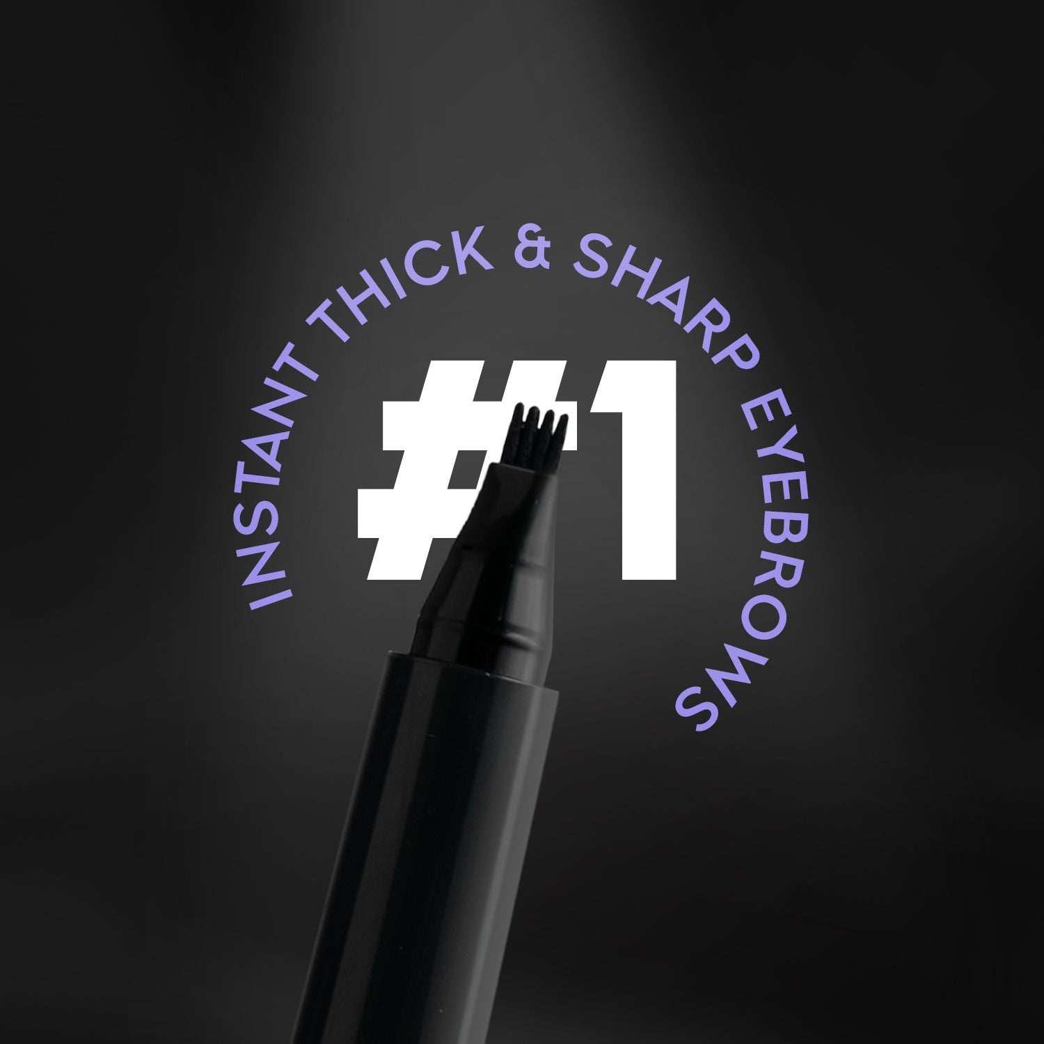 Micro Fork Eyebrow Pen + Free (Compact Gel Eyeliner)
