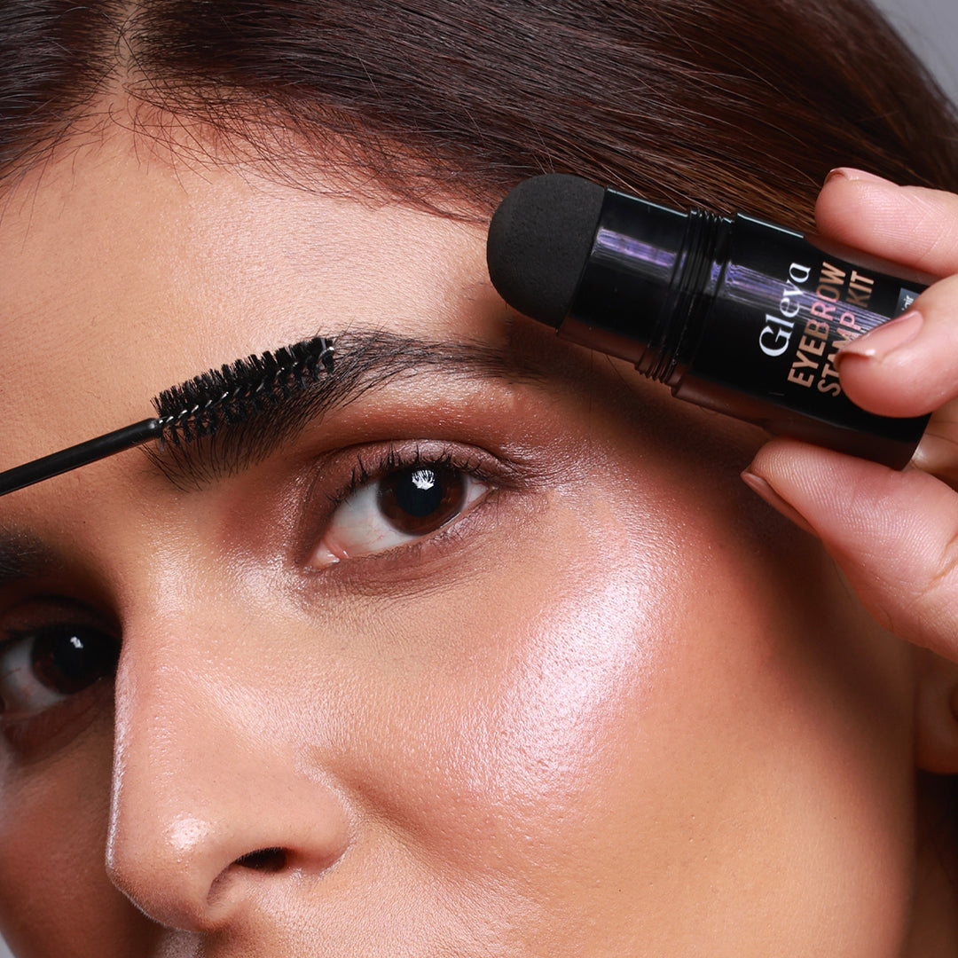 Gleva Eyebrow Stamp + (Free Lash Tweezer)