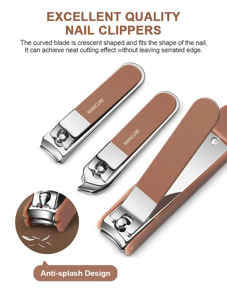 Portable Nail Clipper Set (7 Pieces)