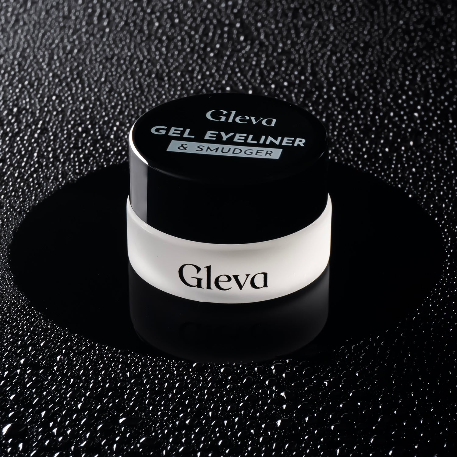 Compact Gel Eyeliner + (Free Eye Brushes Set)
