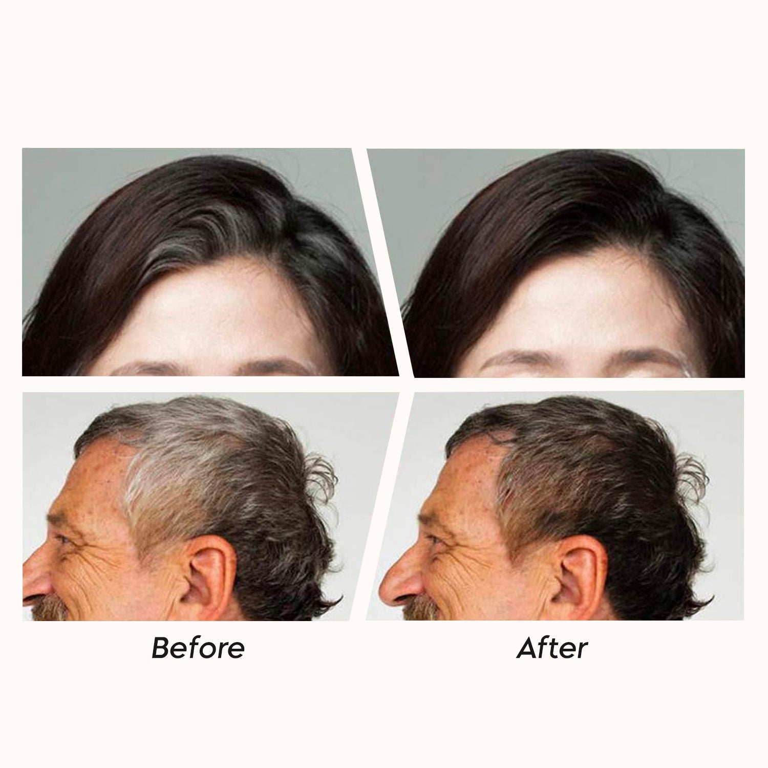 Magic Greyhair Dye + (Free Detan Hair Brush)
