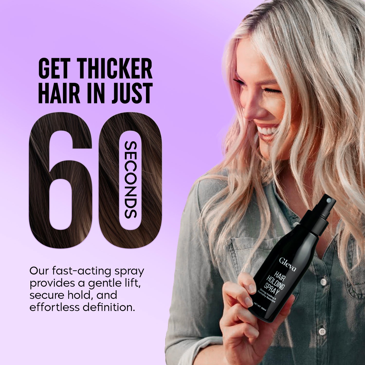 Hair Holding Spray.