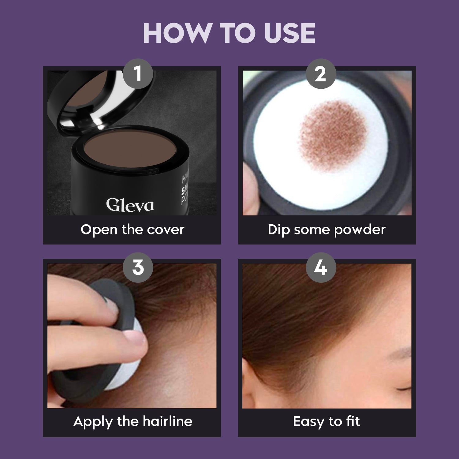 Gleva Hairline Powder