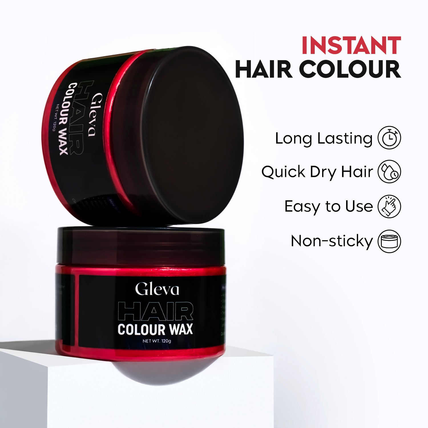Temporary One Wash Hair Color Wax (Buy 1 Ger 1 Free)