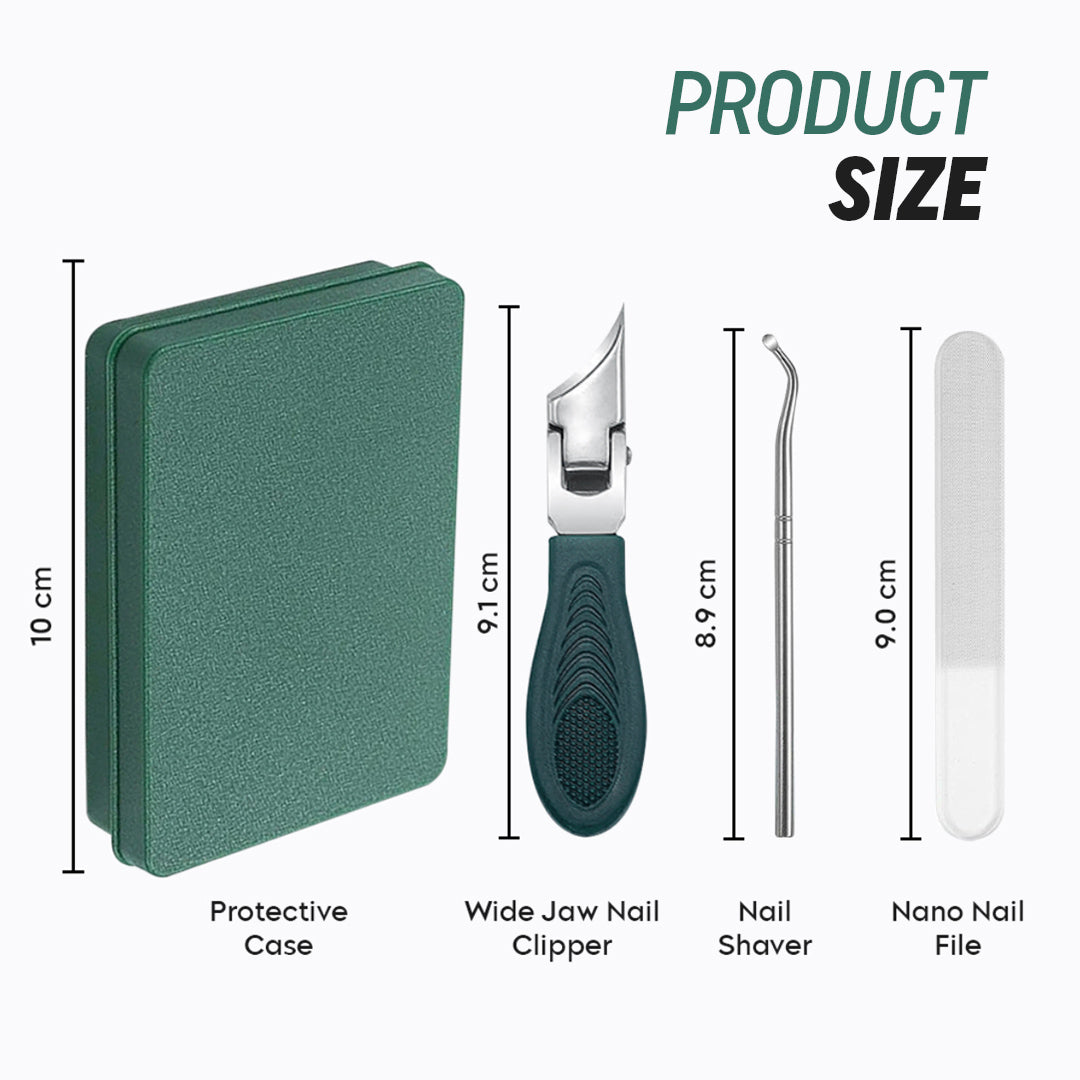 Eagle Beak Nail Clipper Set (With Filer and Nail Remover)