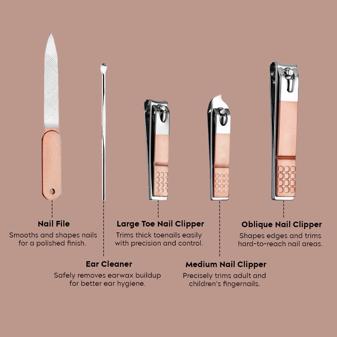Five Pcs Nail Care Kit