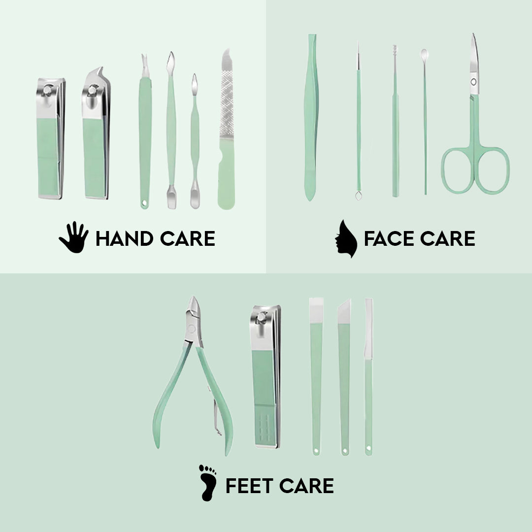 Nail Clipper Set (16 Pcs)