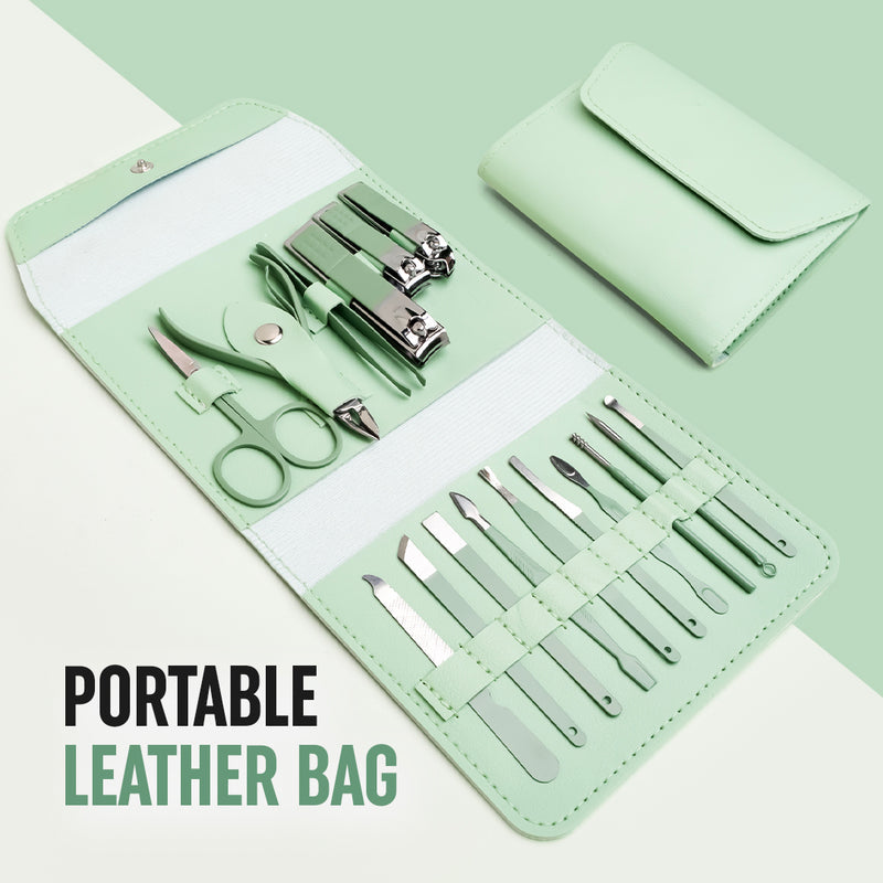 Exquisite Nail Clipper Set (16 Pcs)