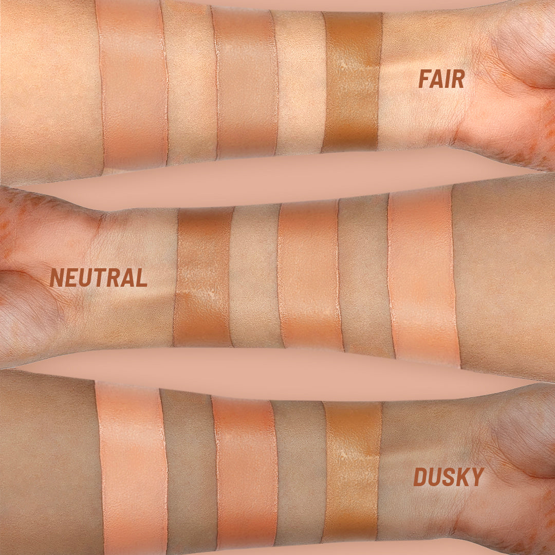 Tri-color Concealer (Free Makeup Puff Pack)
