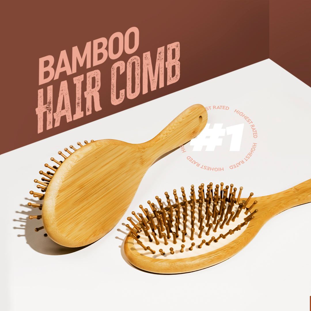 Bamboo Oval Hair Brush