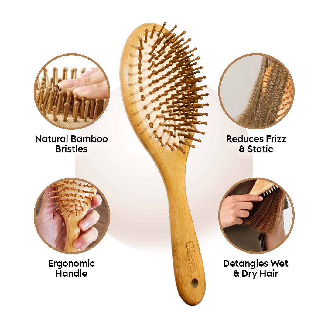 Bamboo Oval Hair Brush