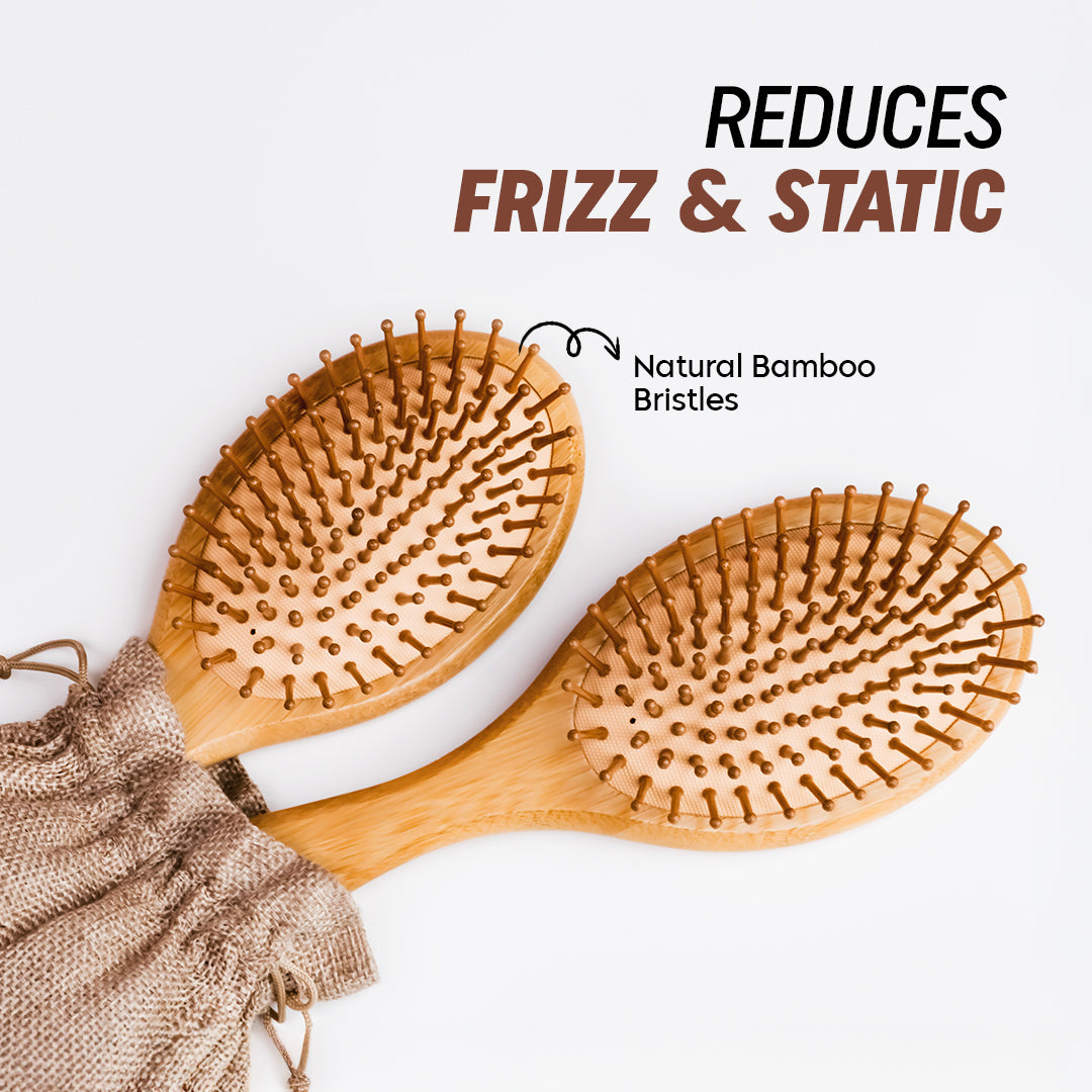 Bamboo Oval Hair Brush