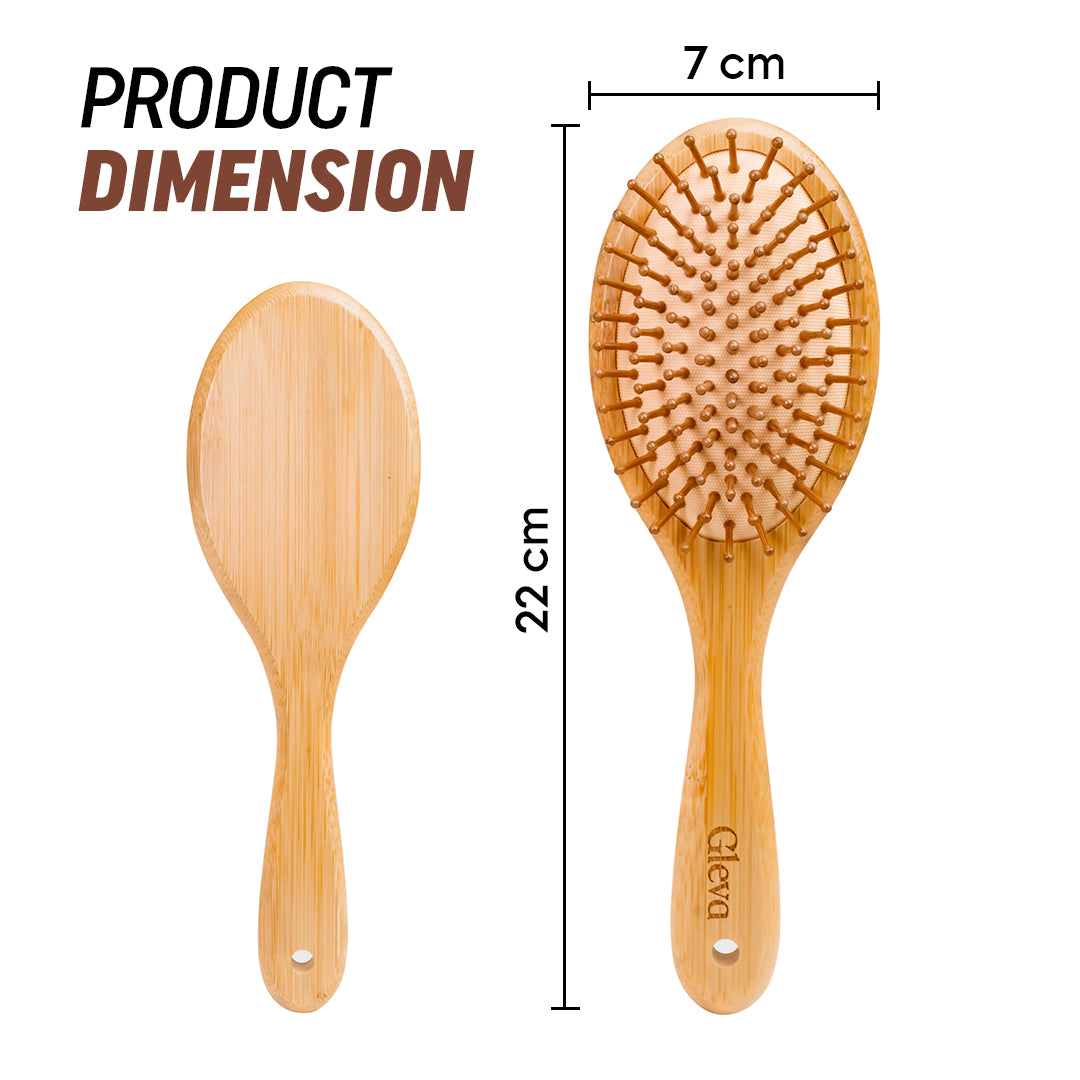 Bamboo Oval Hair Brush